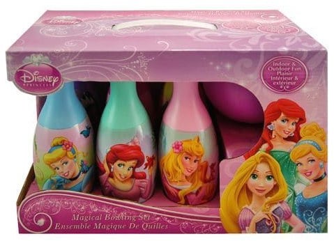 Disney princess bowling set