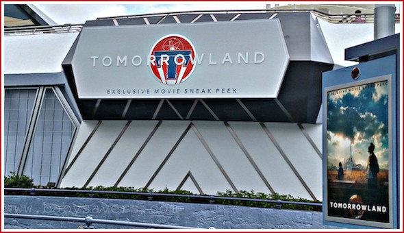 disneyland tomorrowland in movie