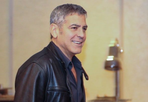 george clooney mommy blogger press junket