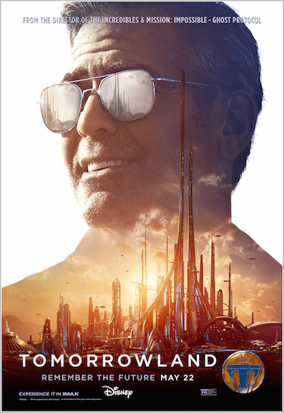 george clooney tomorrowland poster big