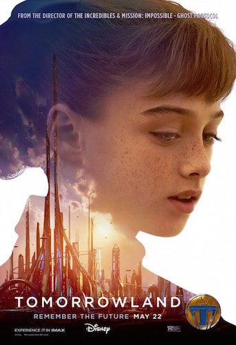 raffey cassidy tomorrowland poster