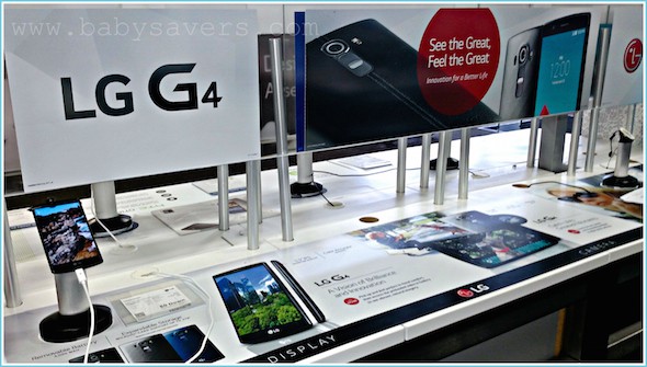 LG G4 best buy display