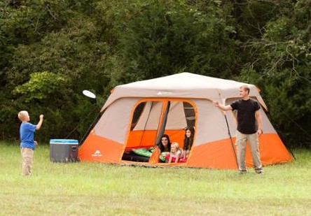 Ozark Trail 8 Person 2 Room Instant Cabin Tent with 2 Bonus Queen
