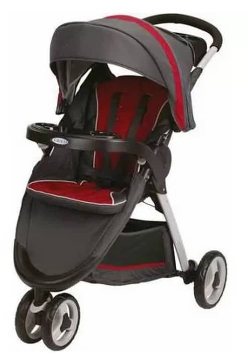 graco 3 wheel stroller with car seat