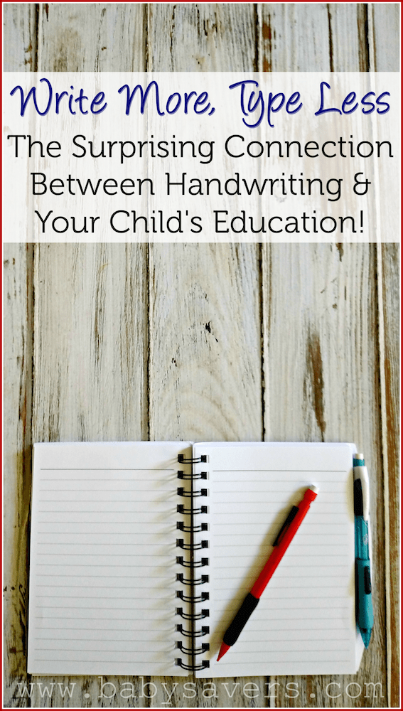 handwriting and education