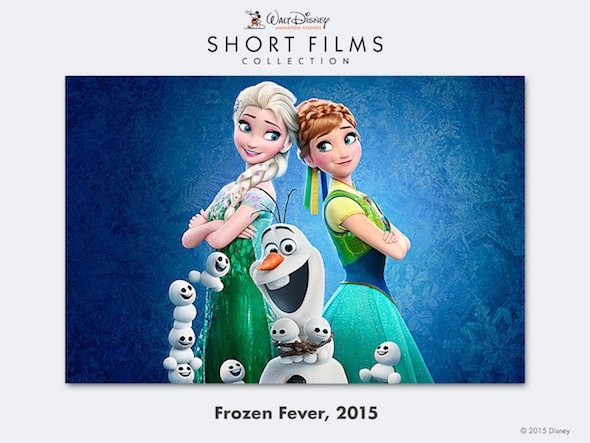 frozen fever dvd review