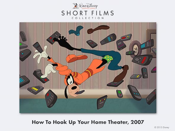 goofy home theater movie