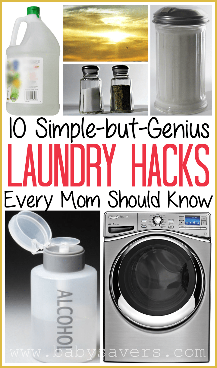 Top laundry hacks every mom should know