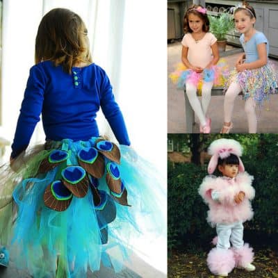 DIY Halloween costumes made with tutus