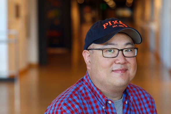 "The Good Dinosaur" Director Peter Sohn (photo credit: Pixar)