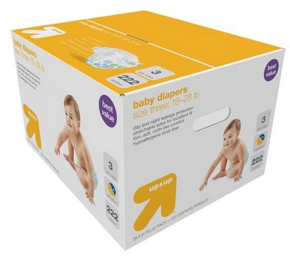 Target Online Diaper Deal FREE 20 Gift Card with up & up