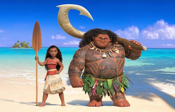 who's playing moana