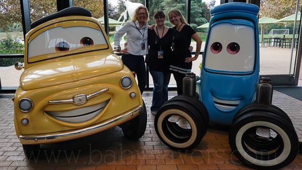 Pixar Animation Studios cars Luigi Guido statue