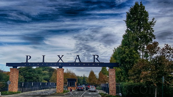 pixar animation studios tour gates