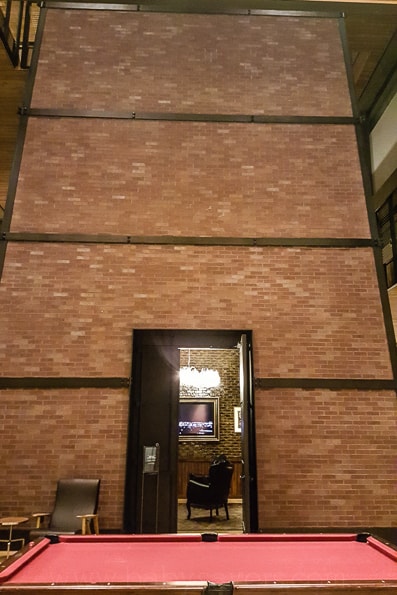 Secret fireplace room at Pixar Animation Studios