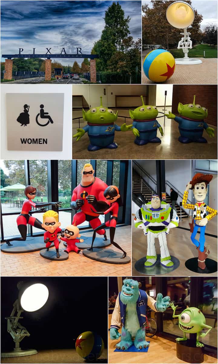 pixar movie studio tours