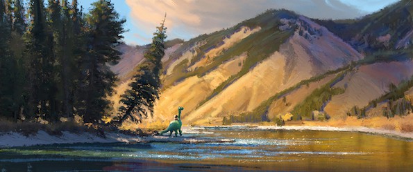 The Good Dinosaur river