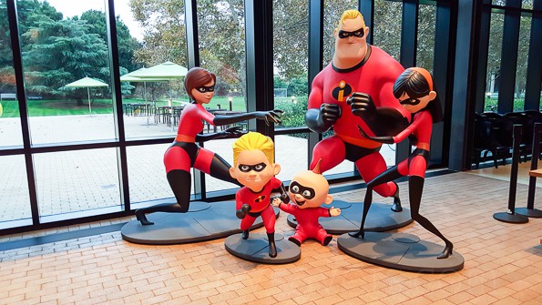 Pixar Animation Studios The Incredibles family