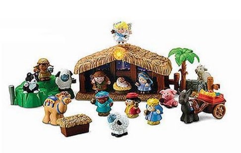 fisher price nativity scene
