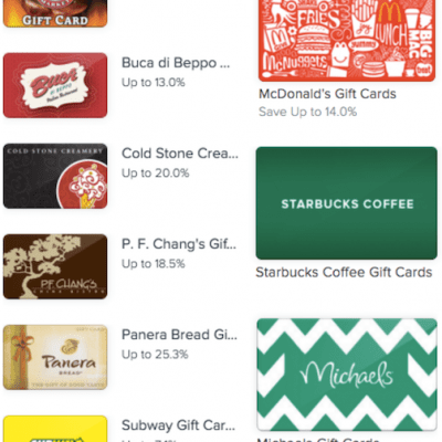 best discount gift cards