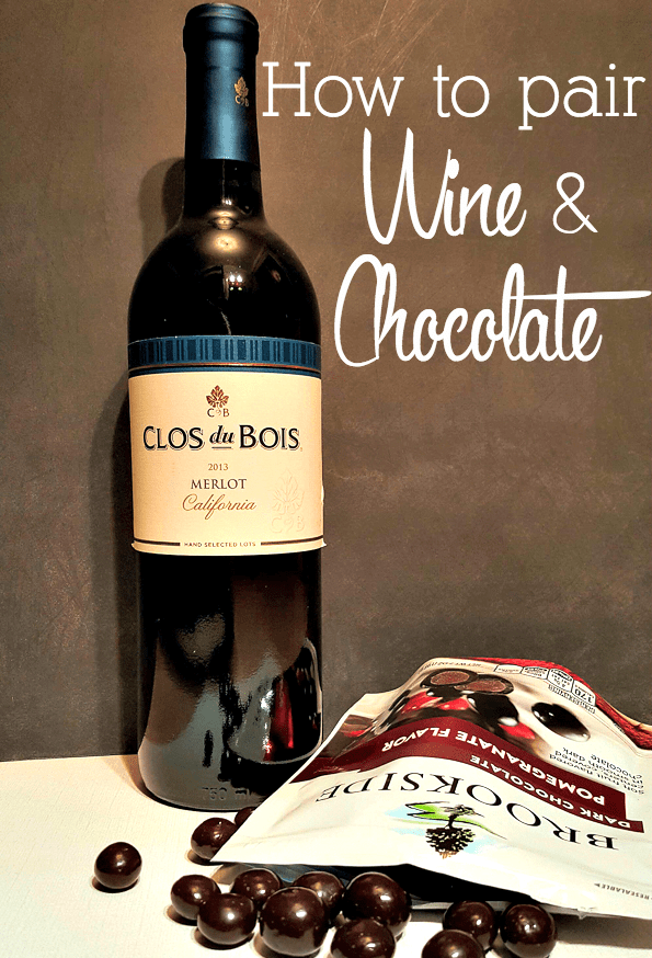 how to pair wine and chocolate