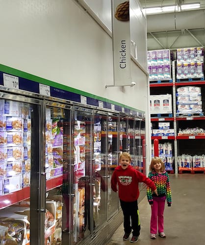 Tyson chicken at Sams club