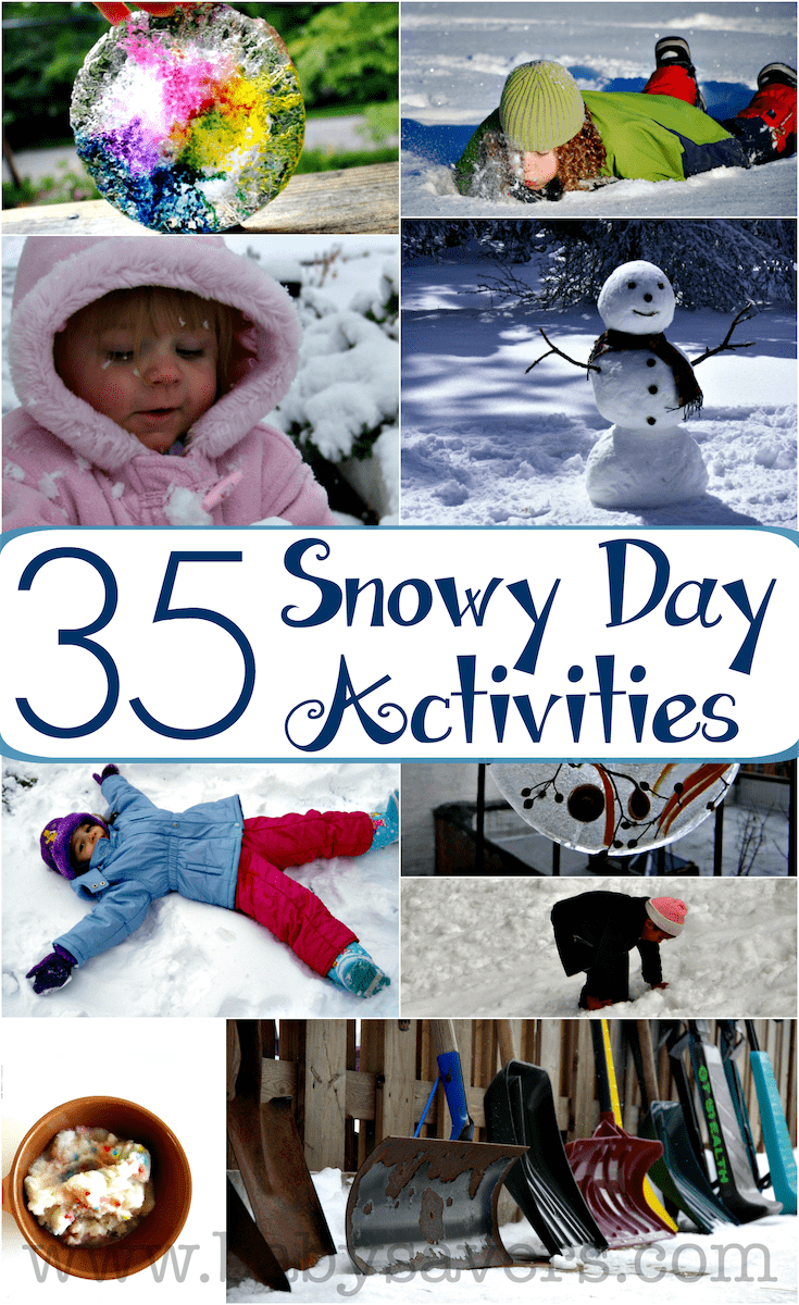 snow day activities for all ages