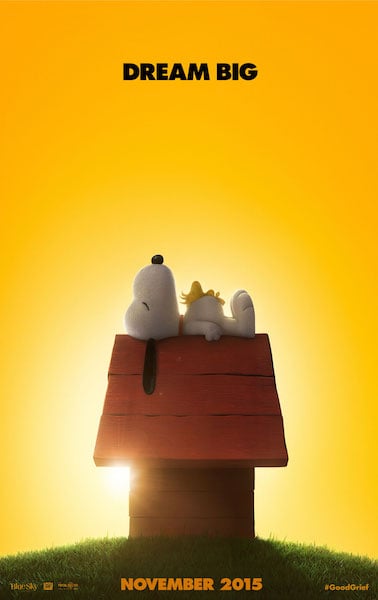 peanuts movie poster