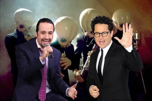 Lin Manuel Miranda Star Wars and J. J. Abrams