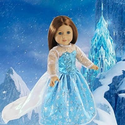 elsa doll dress