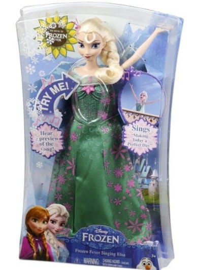 singing elsa barbie