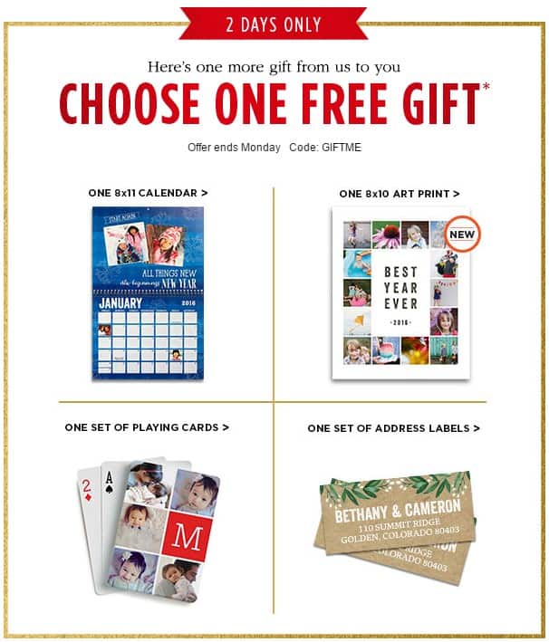 Shutterfly 2025 Photo Calendar Promo Code