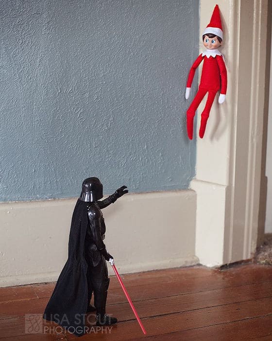 Star Wars Elf on the Shelf Ideas