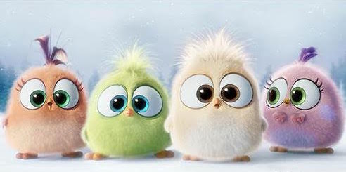 Baby birds from Angry Birds