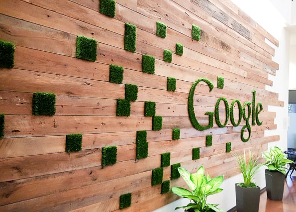 Google headquarters logo