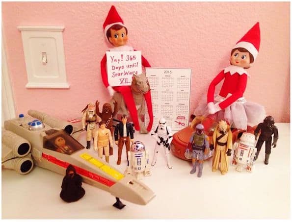 Star Wars Elf on the Shelf ideas