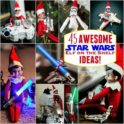 Star Wars Elf on the Shelf Ideas