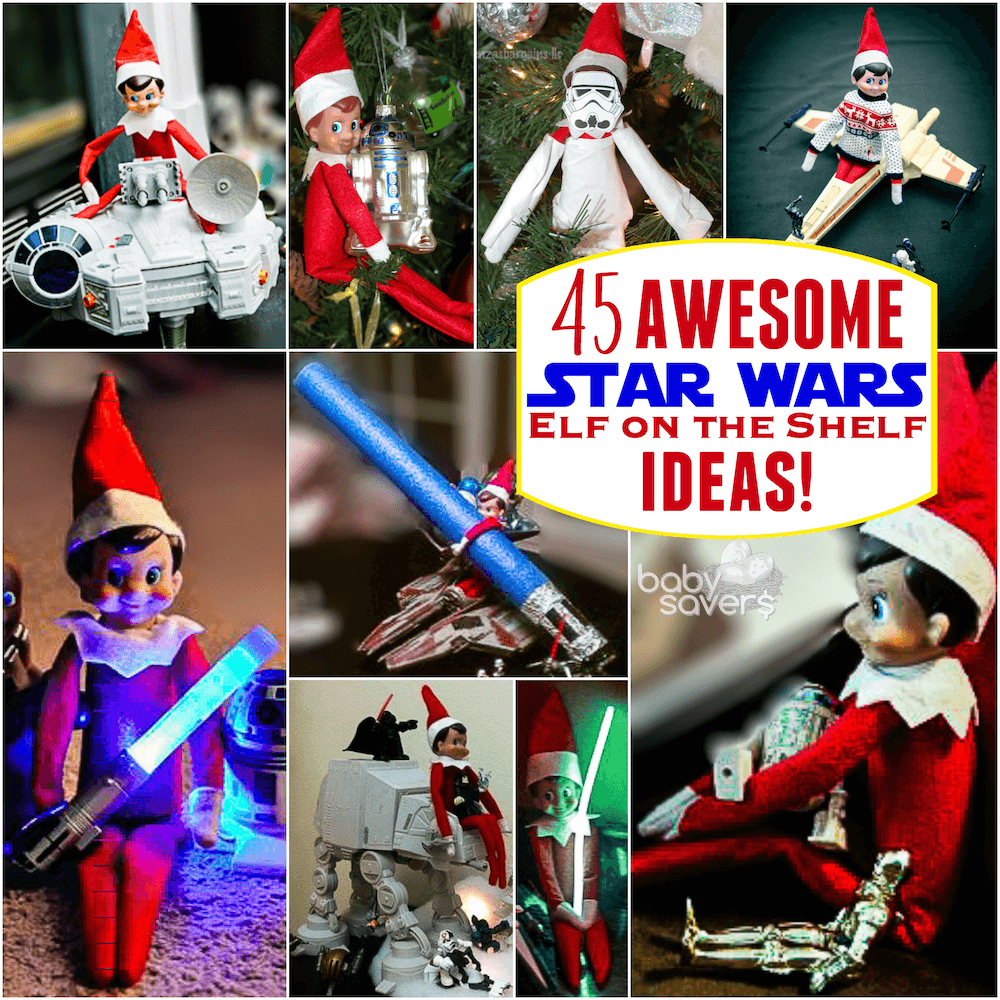 Star Wars Elf on the Shelf ideas