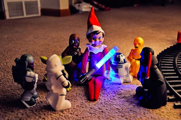 Star Wars Elf on the Shelf Ideas