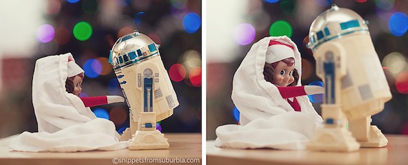 Star Wars Elf on the Shelf Ideas