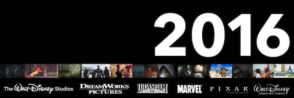 2016 disney movies schedule