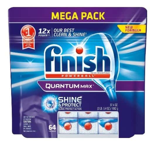 Save on Finish Quantum Max Shine and Protect Dishwasher
