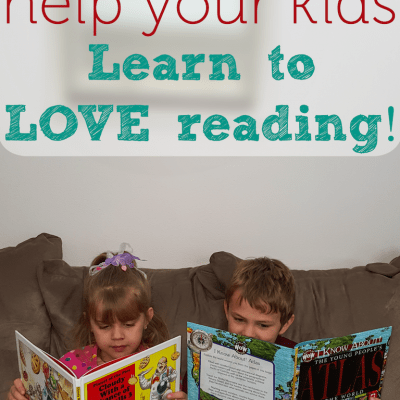 Help children love to read