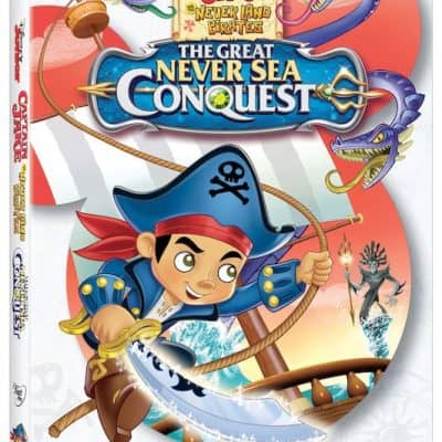 jake and the never land pirates the great never sea conquest dvd review