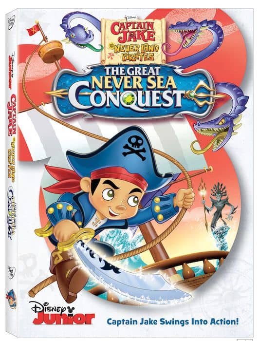 jake and the never land pirates the great never sea conquest dvd review