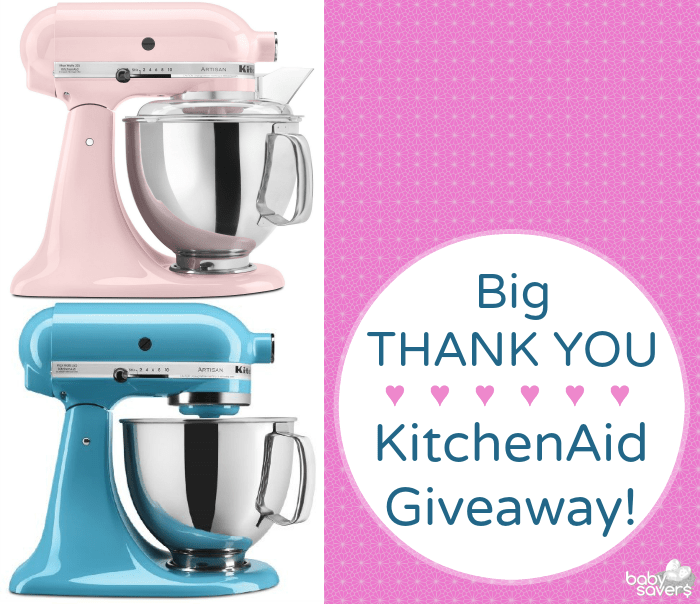 Why I Love My KitchenAid Mixer + a Big Thank You MIXER GIVEAWAY!