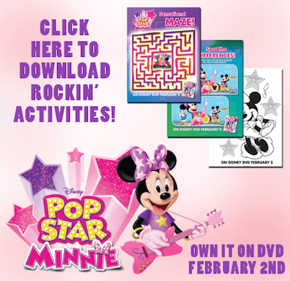 free minnie mouse coloring pages