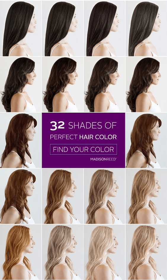 Esalon Color Chart