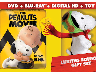 Peanuts movie blu ray