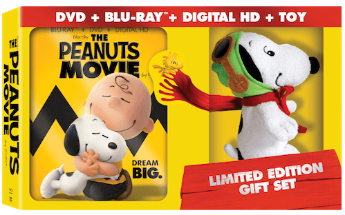 Peanuts movie blu ray